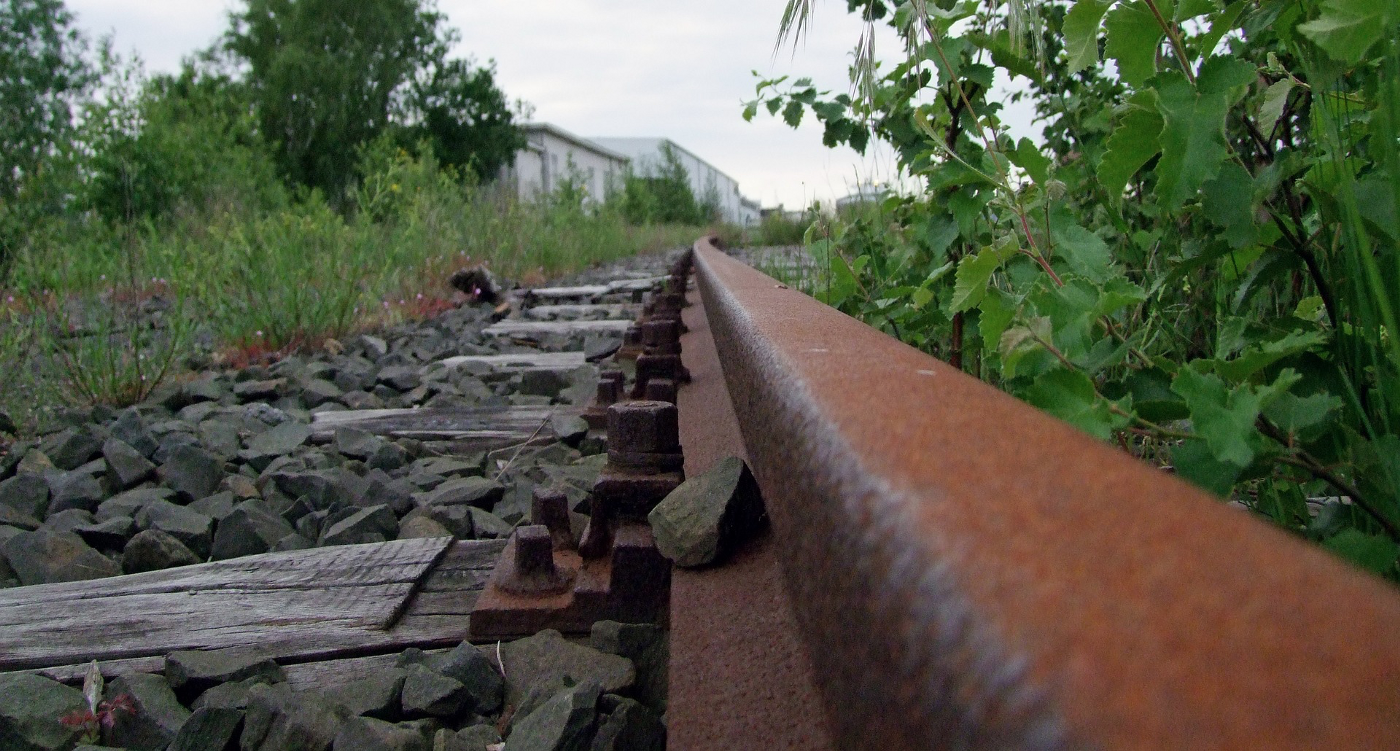 Small Town railroad tracks