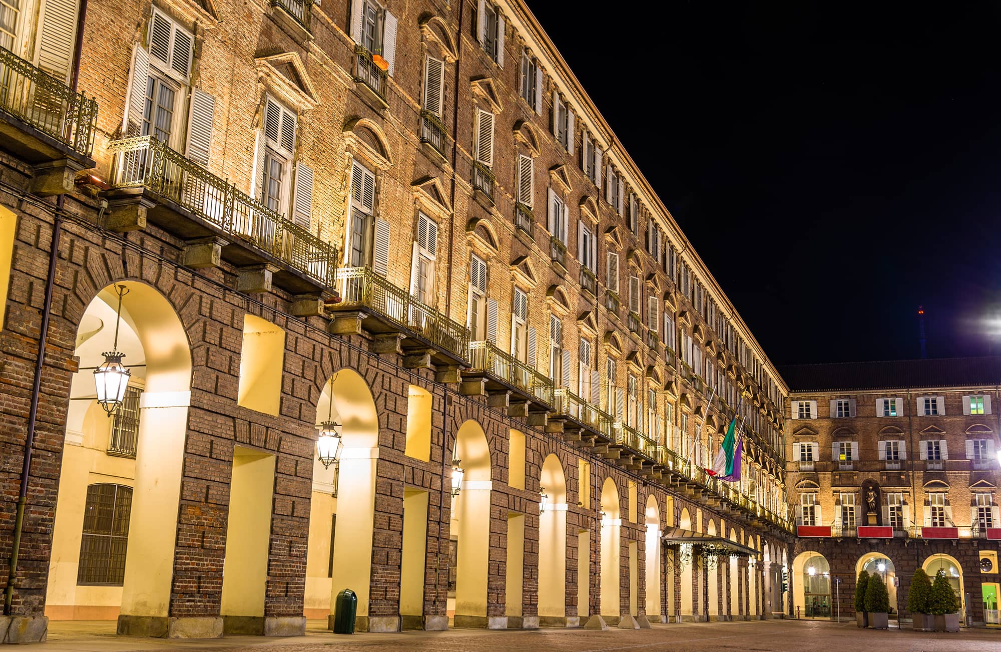 Turin government offices in Prefettura - Italy