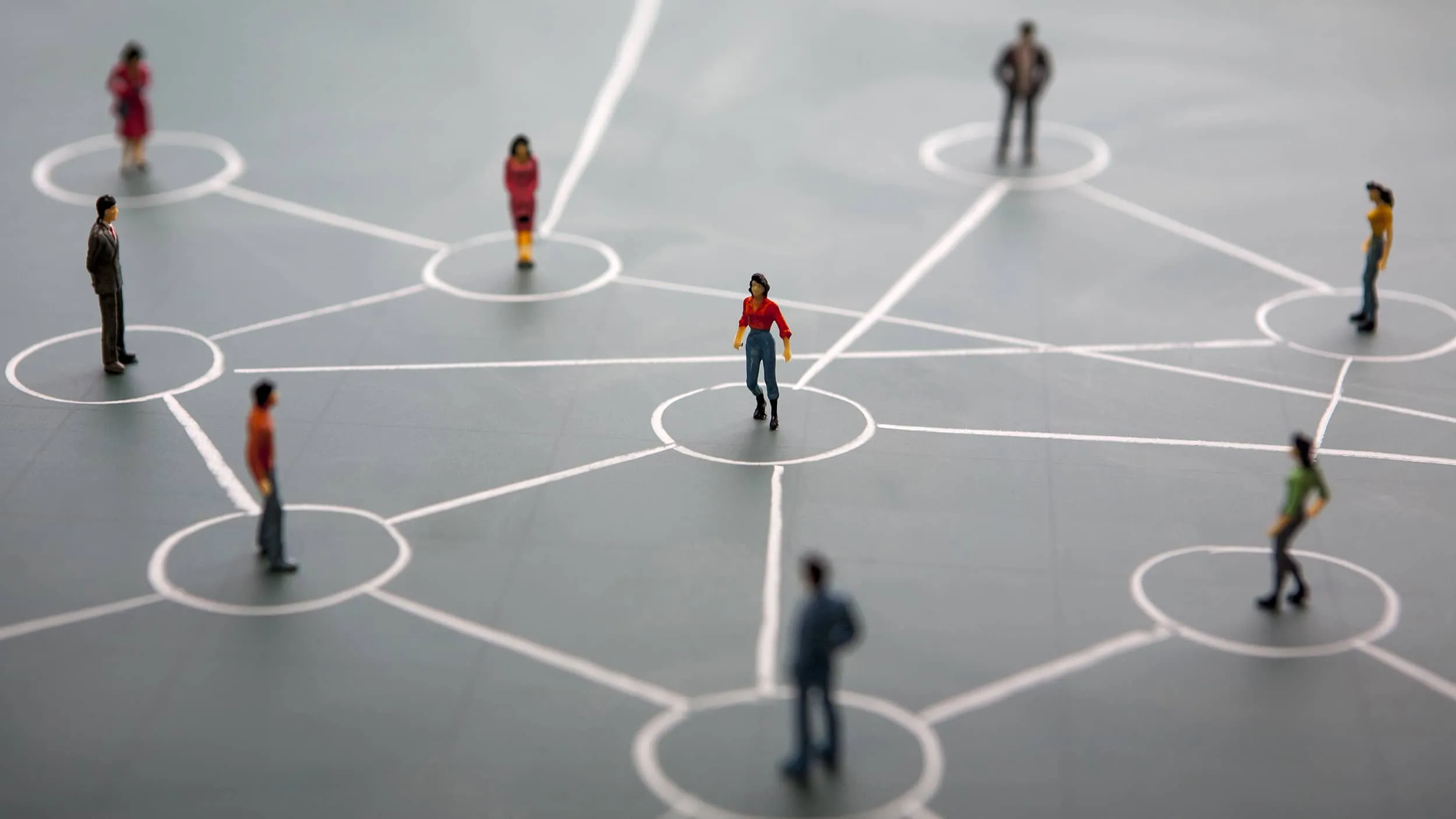 People connected